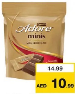 Quanta adore مينيز شوكولاتة حليب