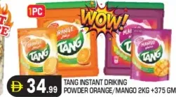 Tang مسحوق شراب سريع التحضير بنكهة البرتقال / المانجو