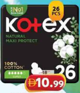 Kotex Maxi Thick Natural Super