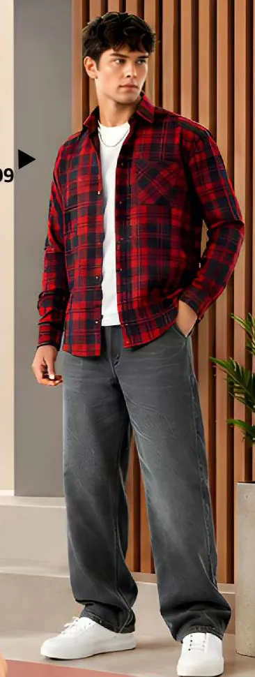 Mens Casual Shirt F/S