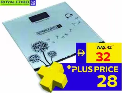 Royalford Digital Body Scale RF10502