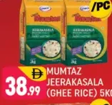 Mumtaz Jeerakasala Rice