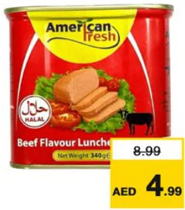 American Fresh Beef Luncheon Meat