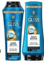 Gliss Shampoo + Conditioner