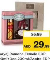Maryaj Ramona Female EDP + Deo / Aspire EDP + Titan Deo