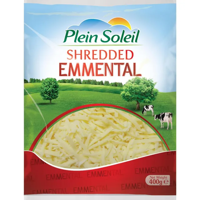 Plein Soleil Shredded Emmental Cheese