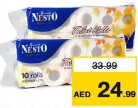 Nesto رول حمام فلو طبقتين