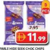 Parle Hide & Seek بسكويت برقائق الشوكولاتة