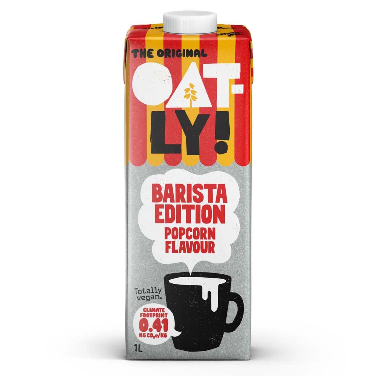 Oatly مشروب شوفان بنكهة الفشار إصدار باريستا Barista Edition
