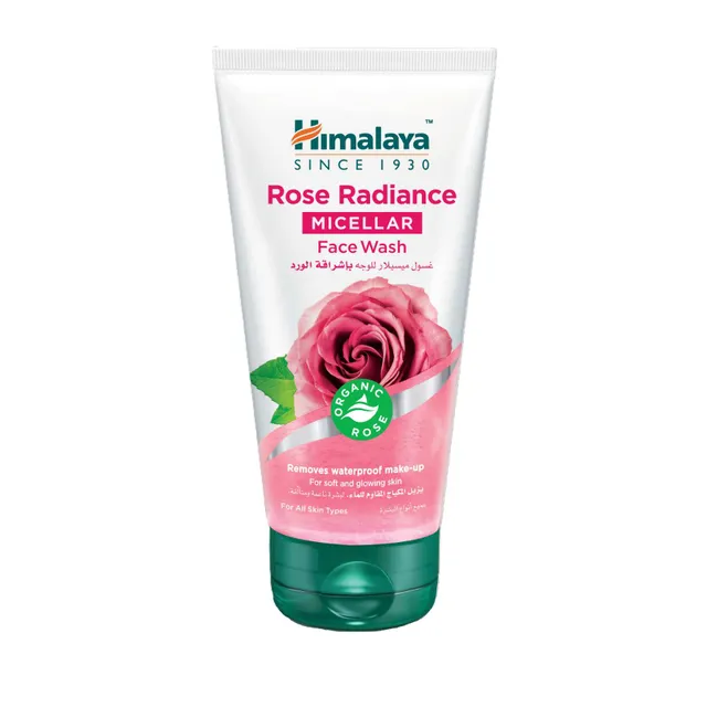 Himalaya Rose Radiance Micellar Face Wash White