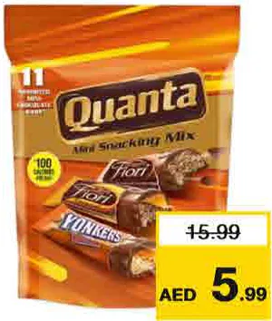 Quanta Pouch Mini Snacking Mix