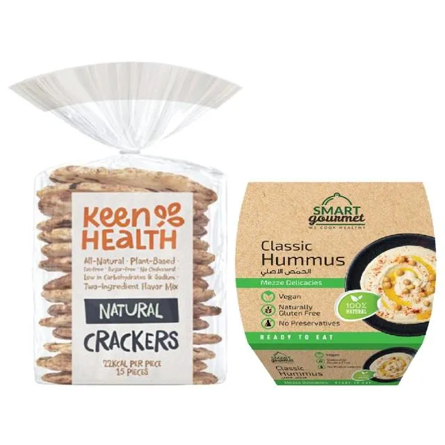 Kibsons Crackers & Hummus