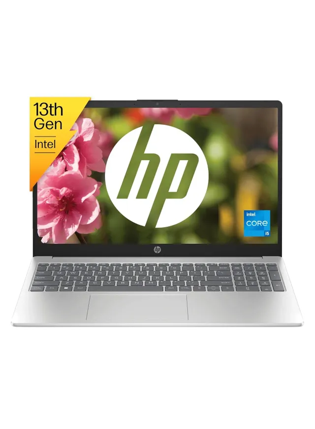 HP 2023 Newest 15s Series 15.6" Notebook, FHD (1920x1080), Intel Core -1335U Deca-Core i5, 32 GB DDR4 RAM, 1 TB NVME SSD, Thin & Light, Windows 11, English, Silver - International Version