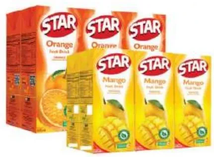Star Fruit Flavoured Drink Assorted