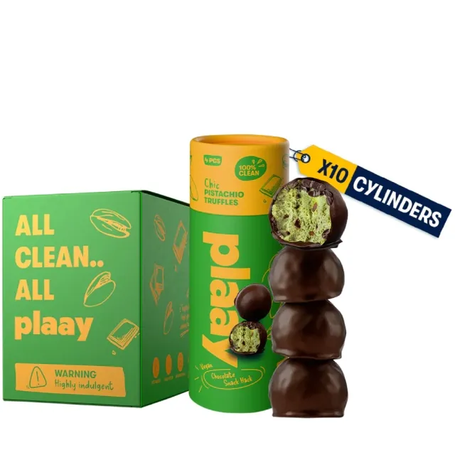 Plaay Chocolate Truffles Pistachio