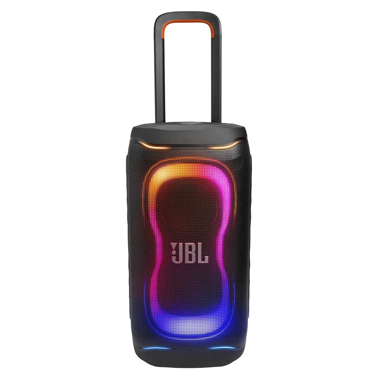 مكبر صوت حفلات بلوتوث محمول PartyBox Stage 330 مع صوت JBL Pro وعرض ضوئي، أسود