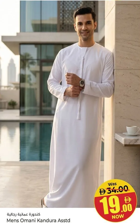 Mens Omani Kandura Assorted