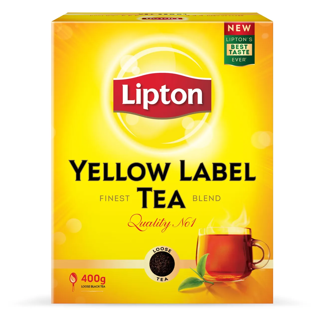 Lipton شاي بودرة أصفر