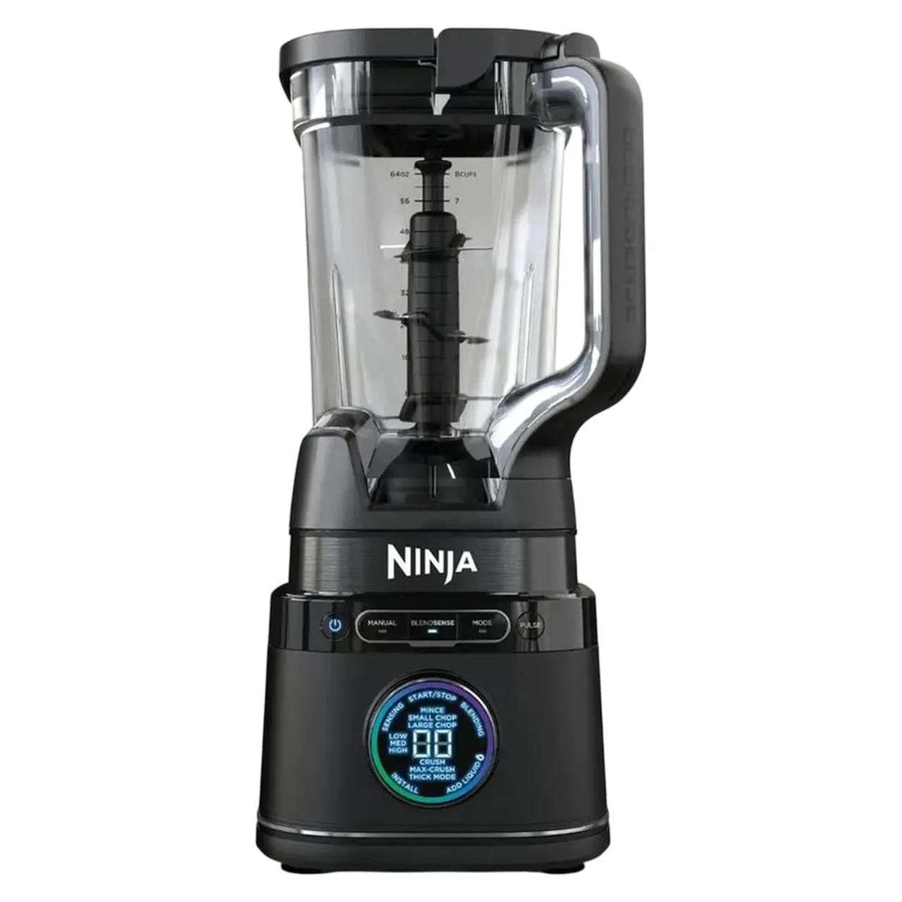 Ninja خلاط باور برو Detect Duo TB301ME، بقدرة 1200 W، بتقنية BlendSense، أسود