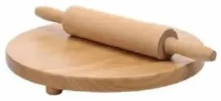 لوح وعصا فرد عجين Chakla Belan متنوعة