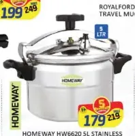 Homeway قدر ضغط عربي ستانلس ستيل Hw6620