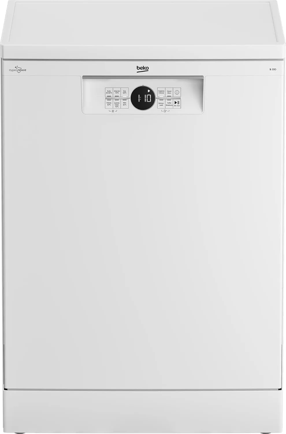 Beko غسالة صحون BDFN26430W مقاس 60 cm، قائمة بذاتها، قابلة للدمج، تتسع لـ 14 طقم، 6 برامج، 4 وظائف إضافية، 3 مستويات سلال، HygieneIntense، تجفيف ذاتي SelfDry، برنامج نصف حمولة، أبيض