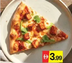 Chicken Tikka Slice Pizza