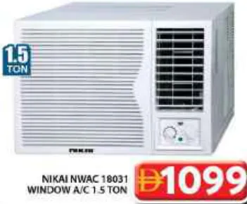 Nikai Window A/C Nwac 18031