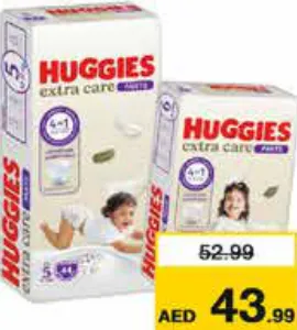 Huggies Extra Care Pants Assorted