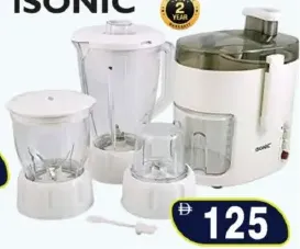 Isonic خلاط / عصارة 4 في 1 Ib777