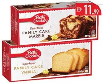 Betty Crocker باوند كيك مشكل