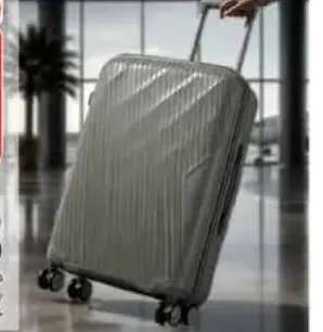 PP 4Wheel Hard Trolley Assorted