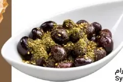 زيتون أسود سوري بالزعتر