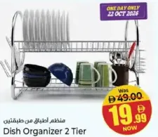 Dish Organizer 2 Tier