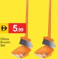 Difore طقم مكنسة
