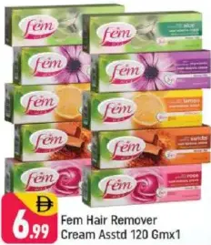Fem Hair Remover Cream Assorted
