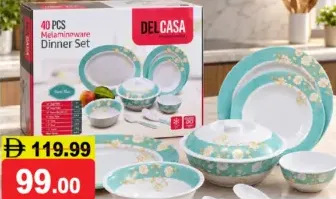 Delcasa مجموعة العشاء