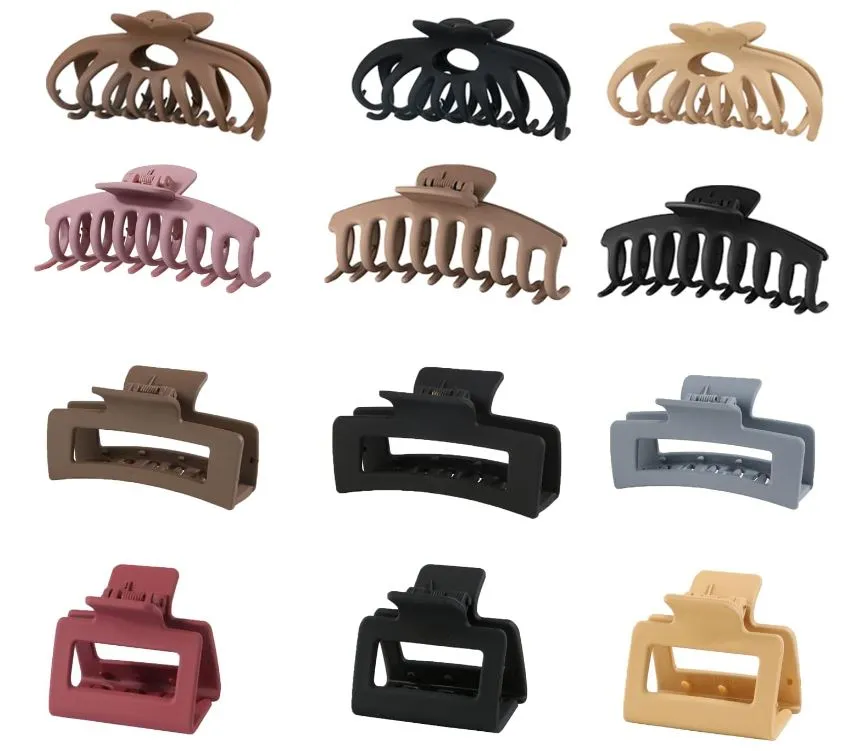 Icon مشبك شعر بلاستيك - 12 pcs