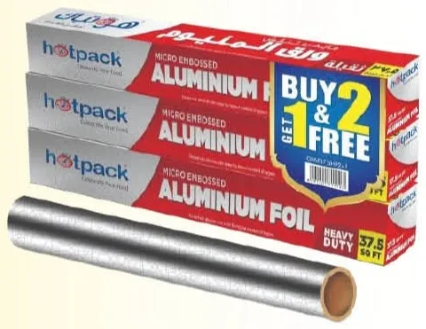 Hotpack ورق ألومنيوم شديد التحمل