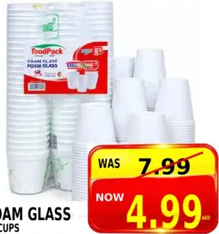 FoodPack Foam Glass