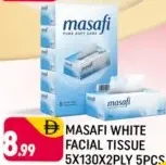 Masafi White Facial Tissue