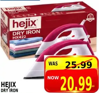 hejix مكواة جافة Hx422