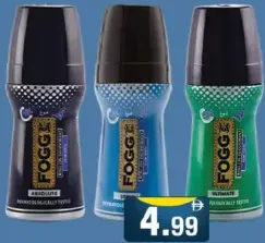 Fogg Roll On Assorted