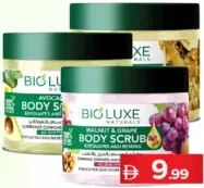 Bioluxe Body Scrub Assorted