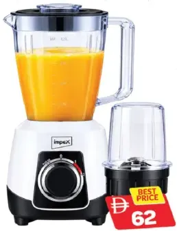Impex Juice Blender 2 In 1 Bl 3501A