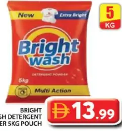 Bright Wash Detergent Powder Pouch