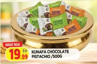 Kunafa Chocolate Pistachio