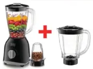 Black+Decker خلاط بلاك أند ديكر + إناء إضافي