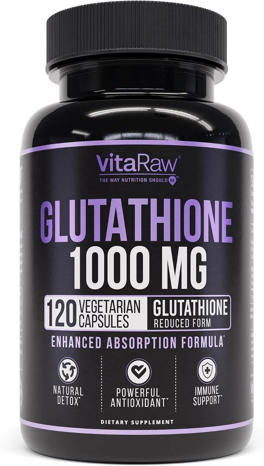 Vitaraw دعم المناعة بالغلوتاثيون (1000mg)