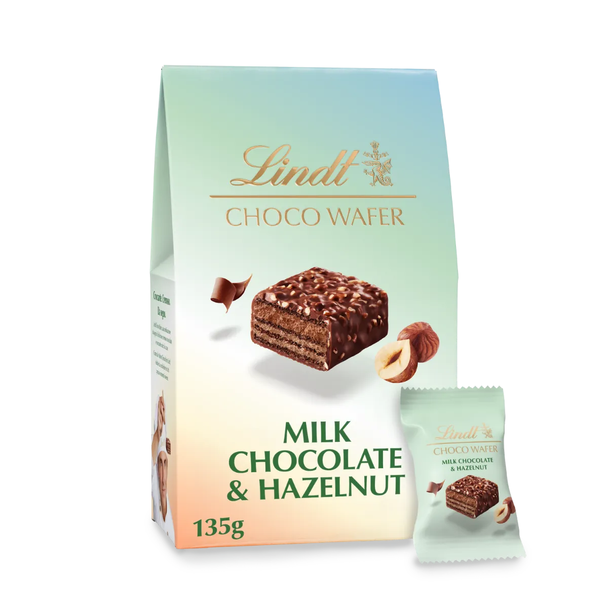 Lindt ويفر بالبندق كيس